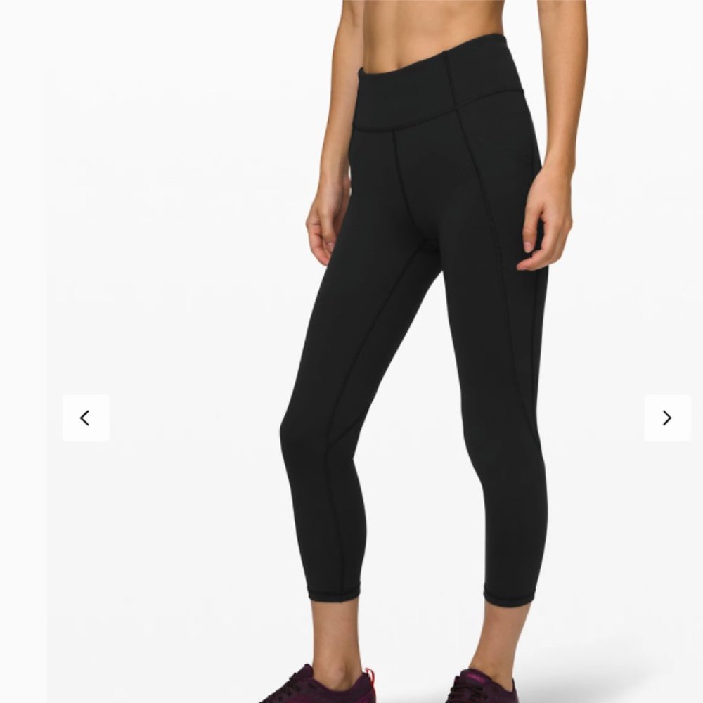 Lululemon Time To Sweat Crop 23" US2